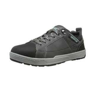 Caterpillar CAT Women's 7.5 P90266 Black Gray Leather Work Leather‎ Utility